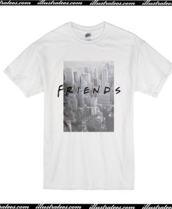 Friends Skyview TV show apparel New York Skyline T-Shirt