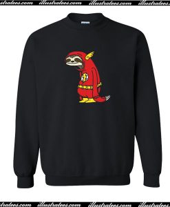 Funny The Neutral Sloth Flash Sweatshirt