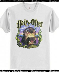 Hairy Otter Harry Potter Parody t shirt