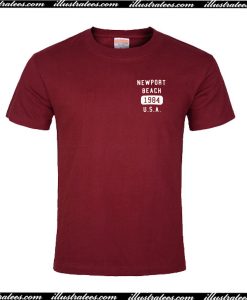 Newport Beach 1984 USA T-Shirt