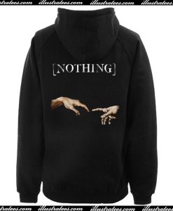 Nothing Hand Hoodie Back