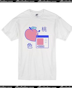 Peach Digital T-Shirt
