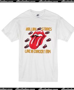 Rolling Stones Live In Concert 1994 T-Shirt