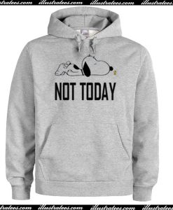 Snoopy Not Today Hoodie