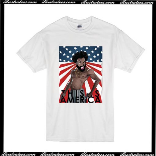 This is America Flag Childish Gambino T-Shirt