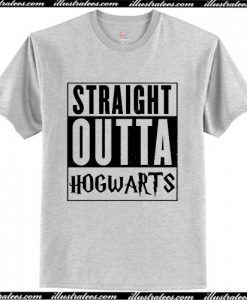 straight outta hogwarts t shirt