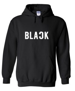 Black Font Hoodie