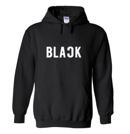 Black Font Hoodie