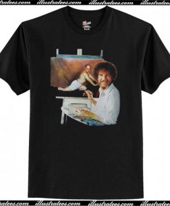 Bob Ross painting is my hobby t-shirt