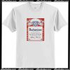 Budweiser Distressed Label T Shirt