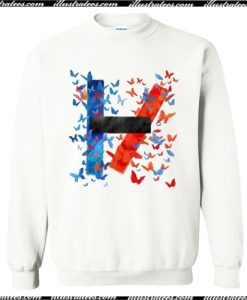 Butterfly Art Twenty One Pilots Sweatshirt