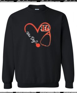 Cincinnati Bengals Love Nurse Who Dey Sweatshirt