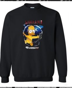 Nirvana Simpson Nevermind Sweatshirt