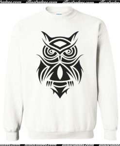 Owl Tribal Tattoo Sweatshirt