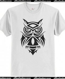 Owl Tribal Tattoo T-Shirt