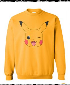 Pikachu Winking Sweatshirt