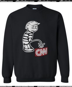 Trump pee on CNN Sweatshirt