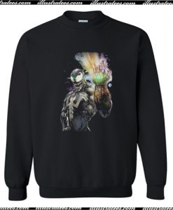 Venom Infinity Gauntlet hand sweatshirt