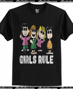 girls rule t shirt