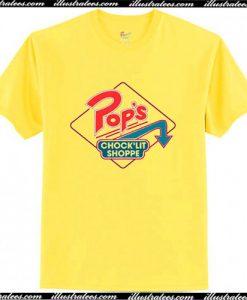 pops chocklit shoppe t shirt