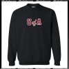 A of U Font Sweatshirt
