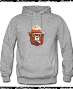 Burton Smokey the bear pull over Hoodie