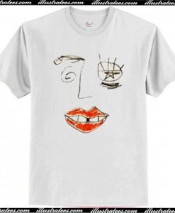 Drawn face T Shirt