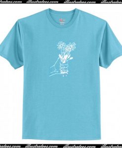 Hold Flowers New T Shirt