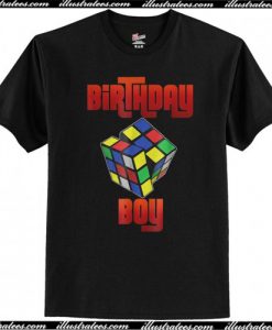 Rubik Cube Birthday Boy T-Shirt