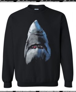 Shark Print Sweatshirt