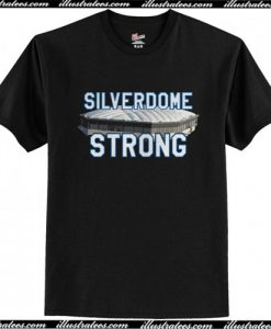 Silverdome Strong – Legendary Pontiac Football Stadium Gear T Shirt