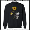 Snoopy and Woodstock you are my sunshine sunflower sweatshirt