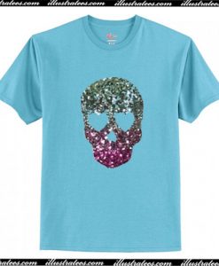 glittering skull T-Shirt