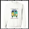 A Woman and Her Cat Living Life in Peace Sweatshirt