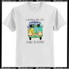 A Woman and Her Cat Living Life in Peace T Shirt