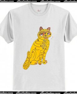 Abba Yellow Cat T-Shirt