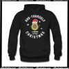 Avo Yourself A Merry Christmas Men's Avocado Hoodie