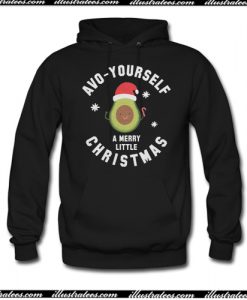 Avo Yourself A Merry Christmas Men's Avocado Hoodie