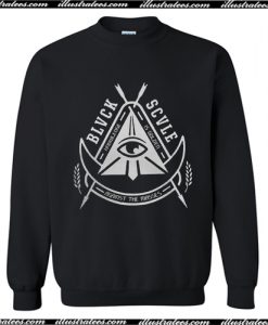 Black Scale Benny Gold Illuminati Sweatshirt