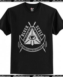 Black Scale Benny Gold Illuminati T Shirt