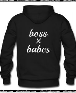 Boss X Babes Hoodie back