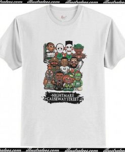 Boston Celtics A Nightmare On Causeway Street T Shirt