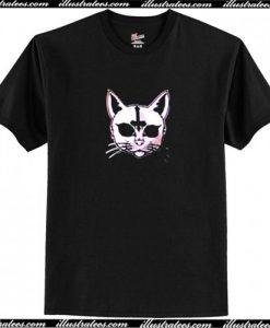 Cat Upside Down Cross T-Shirt