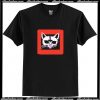 Cat Upside Down T Shirt