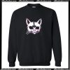 Cat upside down cross Sweatshirt