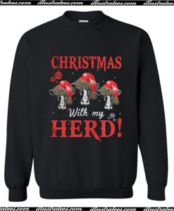 Christmas With My Herd Sweatshirt