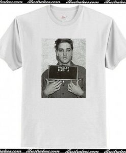 Elvis Presley Mugshot T Shirt