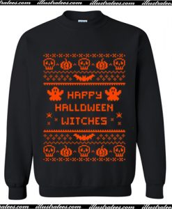 Happy Halloween Witches Sweatshirt