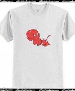 Hot Stuff The Little Devil Laying Down T-Shirt