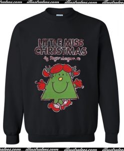 Little miss Christmas by Roger Hargreaves Sweatshirt